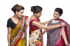women shopping new garments