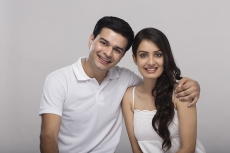 couple sit together