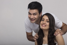 couple sit together