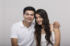 couple sit together