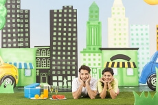 Couple having leisure time