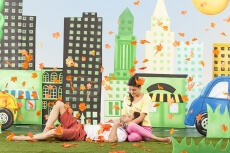 Couple having leisure time