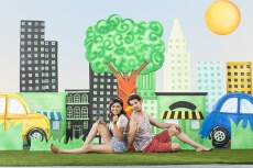 couple in garden
