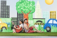 couple in garden