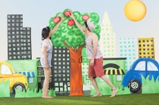 couple in garden