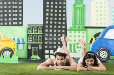 couple in garden