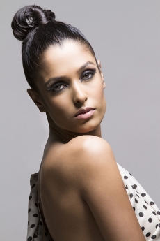 Young girl with smooth skin